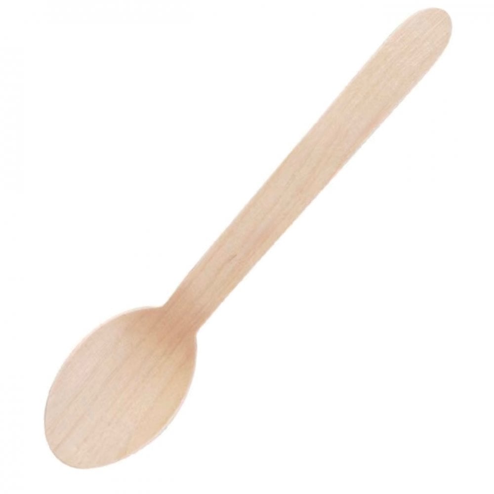 WOODEN DESSERT SPOON