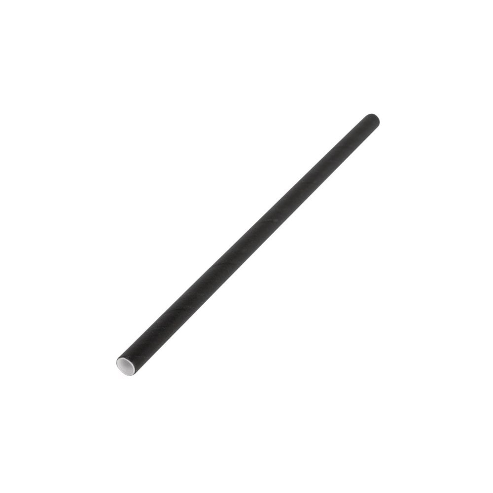 BLACK PAPER STRAW