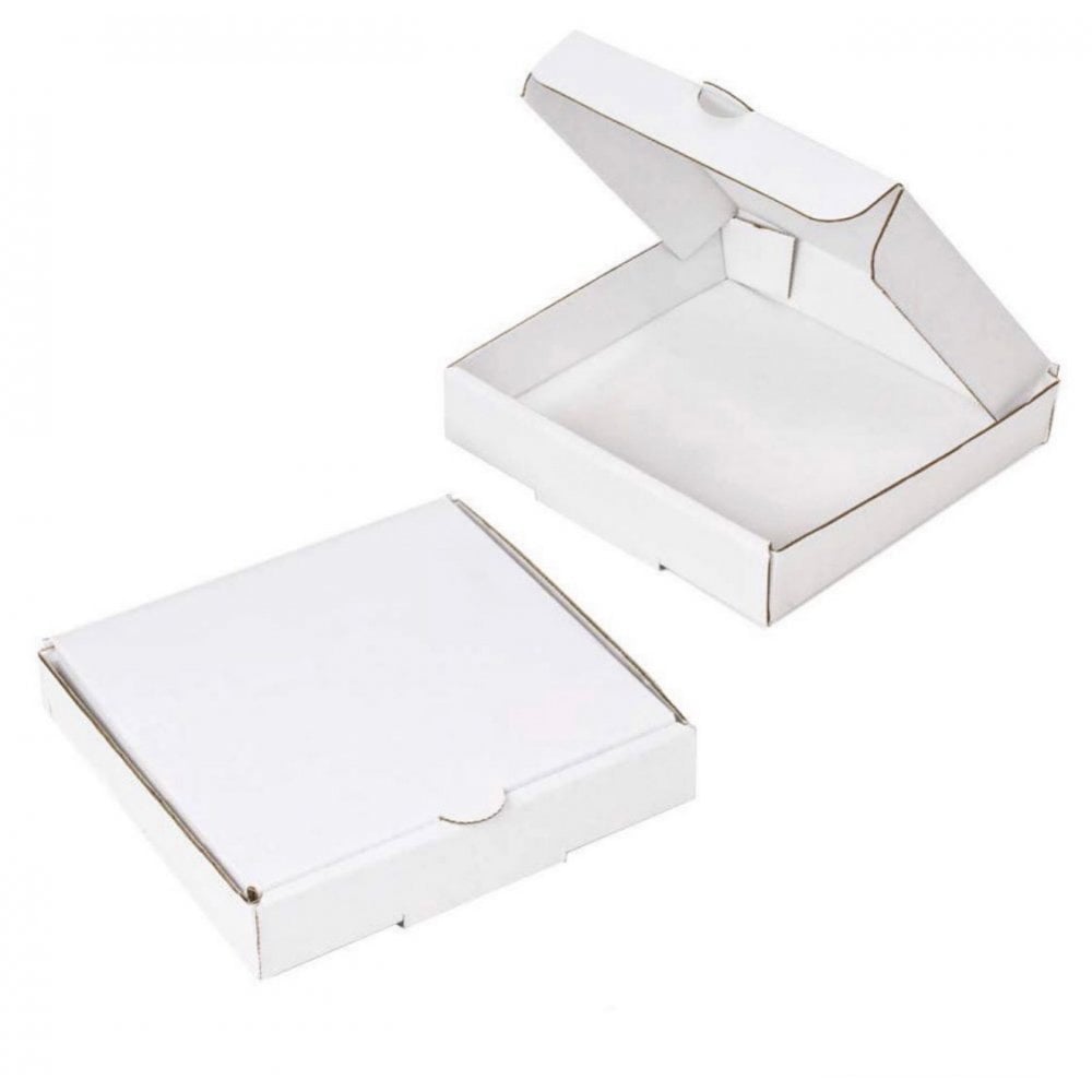 9" WHITE PIZZA BOX
