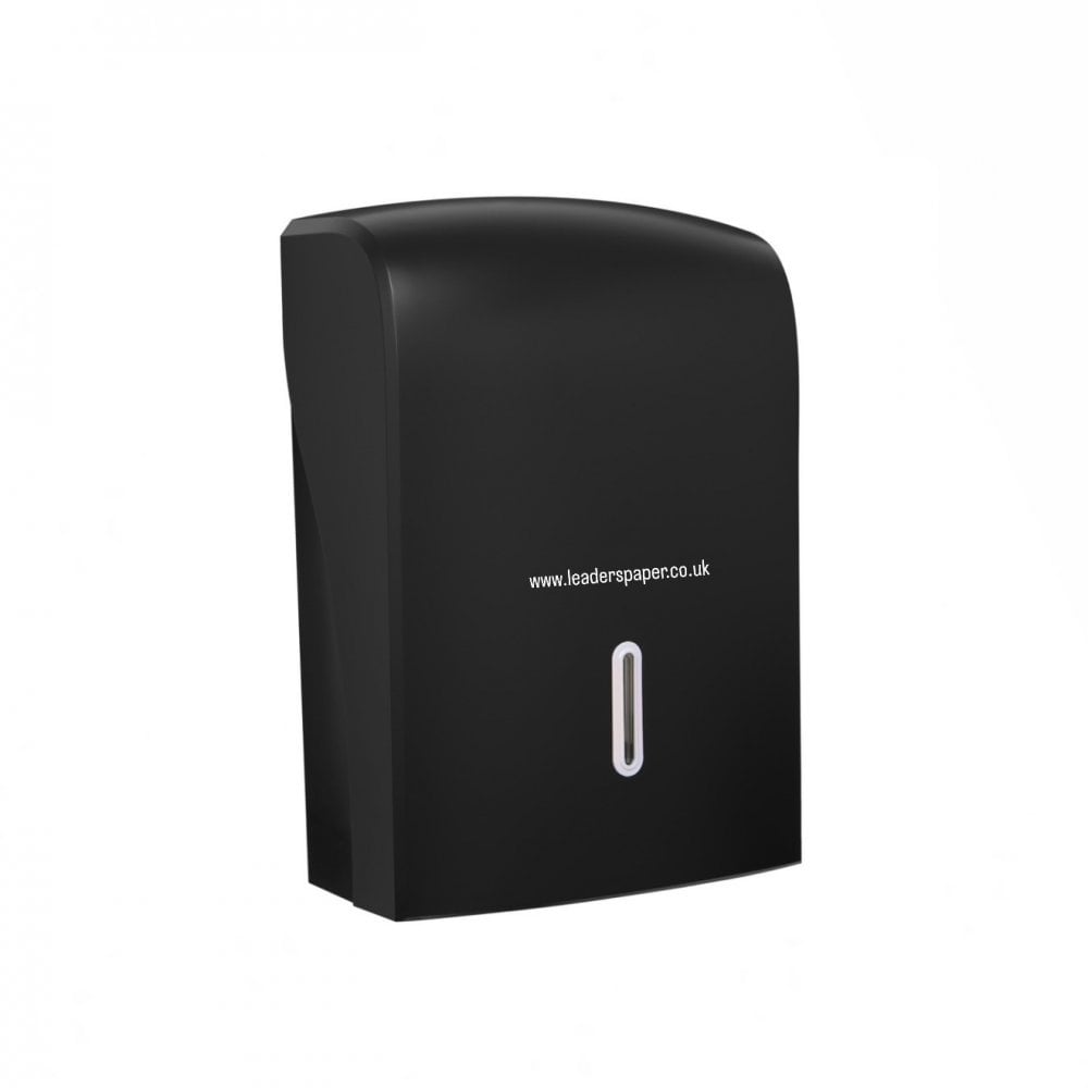 LARGE HAND TOWEL DISPENSER (BLACK)