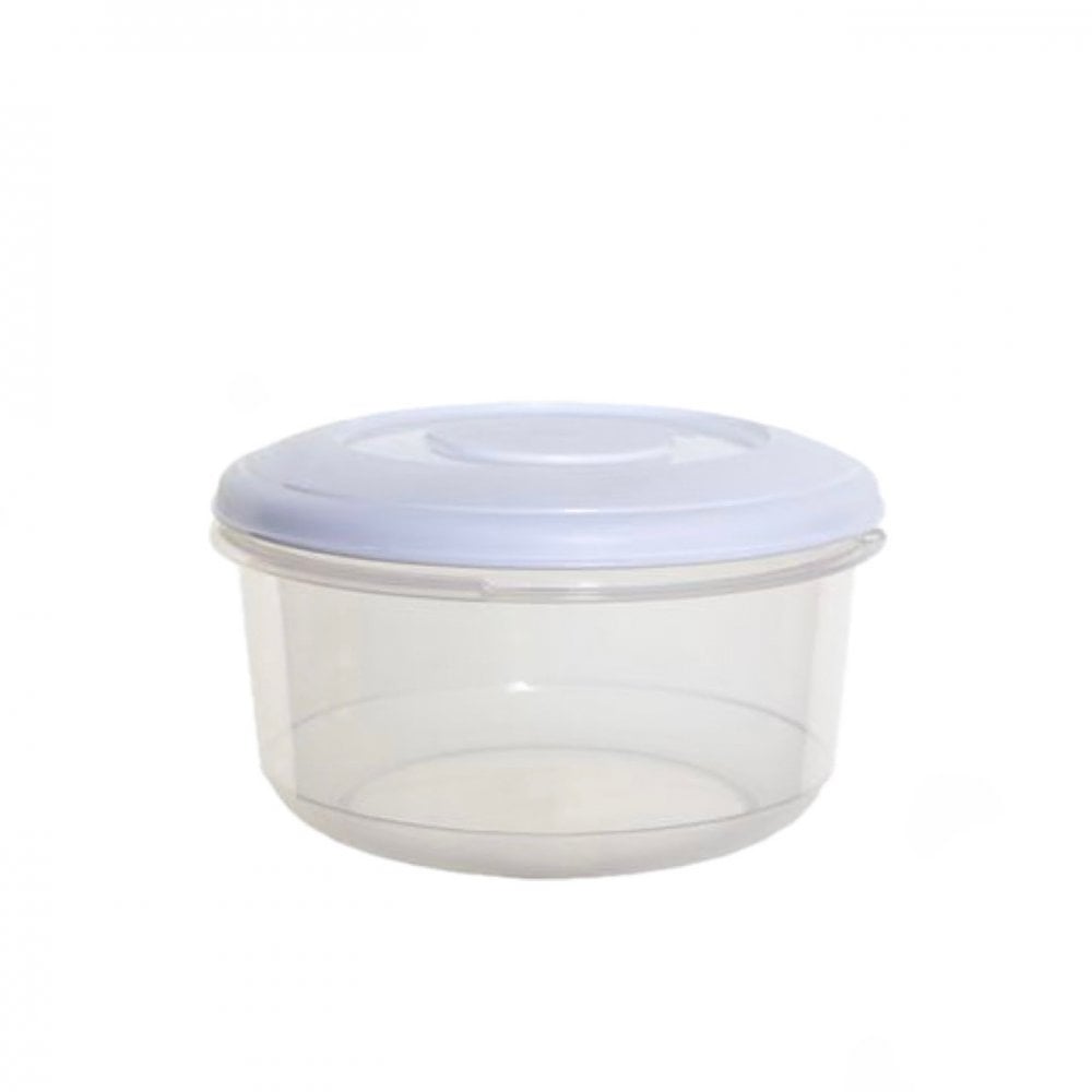 1 LTR ROUND FOOD STROAGE BOX & LID
