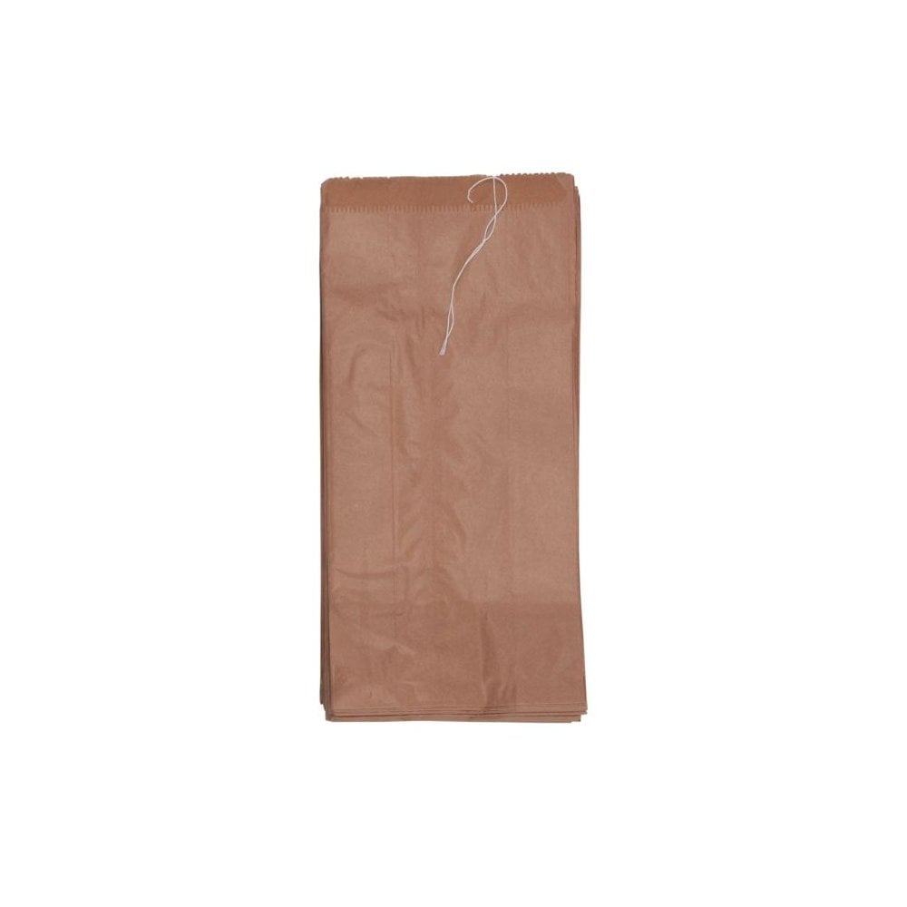 7 X 11 X 15" KRAFT PAPER BAG (RIBBED)