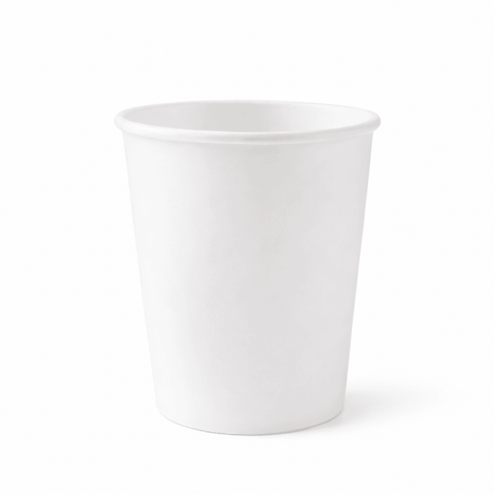 12OZ WHITE SINGLE WALL CUP