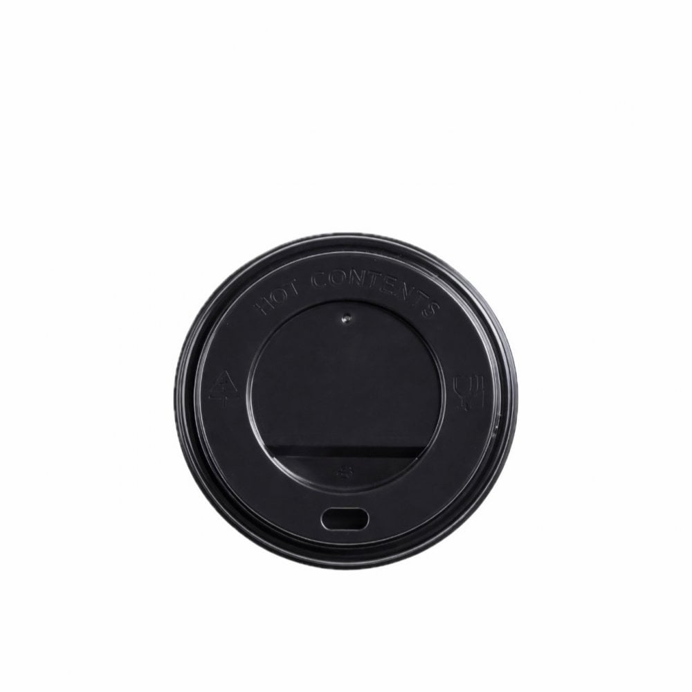 (8OZ) BLACK SIP LID