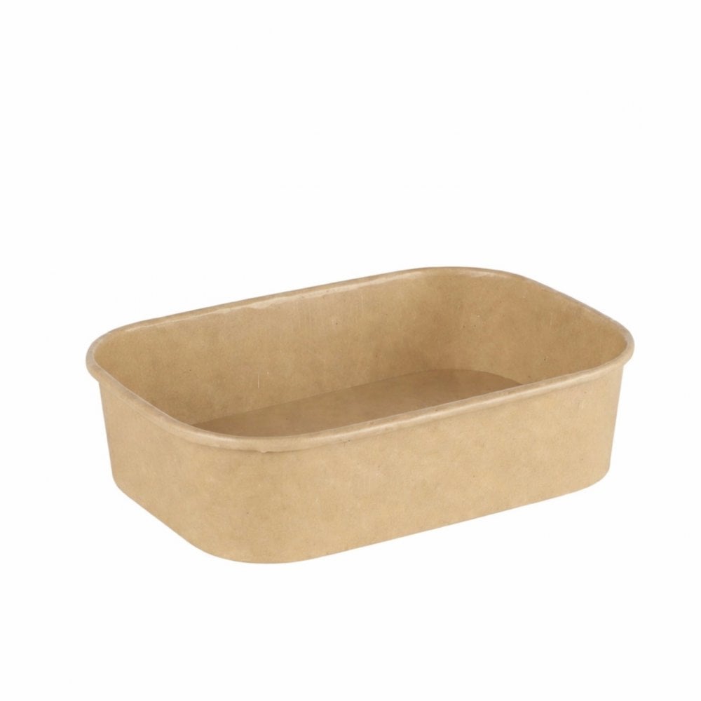 500ML KRAFT RECTANGULAR CONTAINER