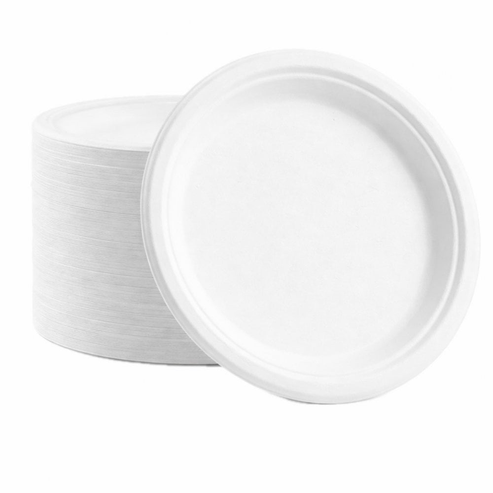 9" BAGASSE PLATE